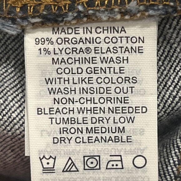 Prana NEW Jeans Mens 28x32 Blue Ozone Wash Hillgard Tapered Leg Slim Fit Organic - Picture 13 of 13